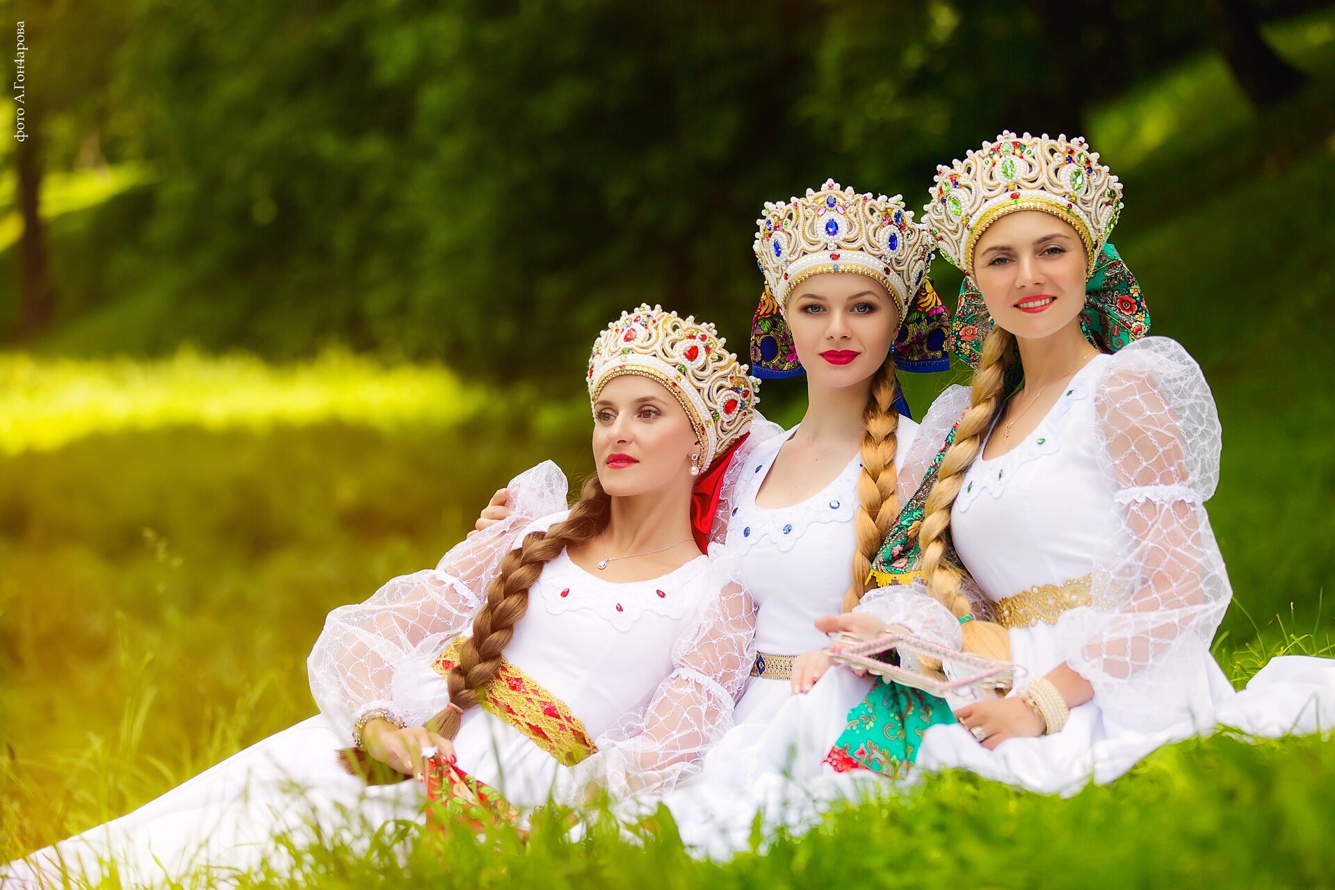 Slavic women in Ibage